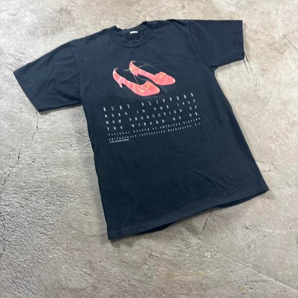 Vintage VTG 90’s Smithsonian Museum Wizard Of Oz Single Stitch Graphic T-Shirt - Picture 3 of 8